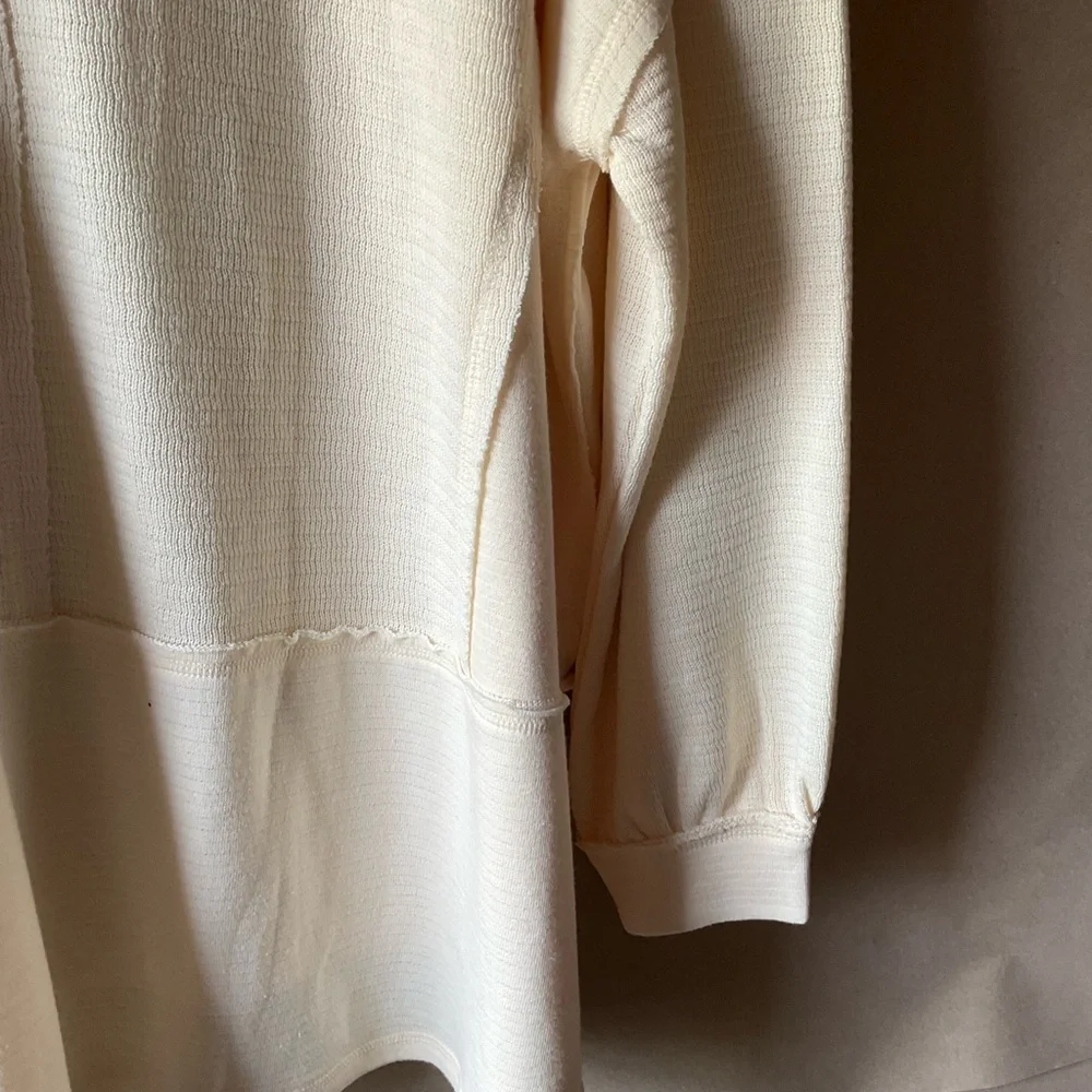 Perch by blu pepper top. Cream. Long sleeve. Size 1X